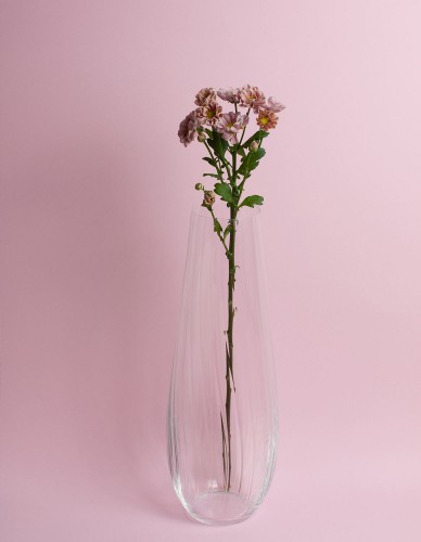 Kvalitná váza z fúkaného krištálového skla od Bohemia Crystal Glass