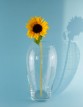 Váza vyrobená z fúkaného krištálového skla od popredného slovenského výrobcu Rona.